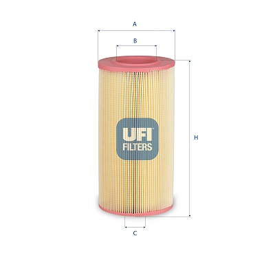 Luftfilter - 27.E51.00 UFI