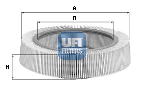 Air Filter - 30.976.00 UFI