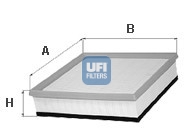 Filtro aria - 30.113.00 UFI