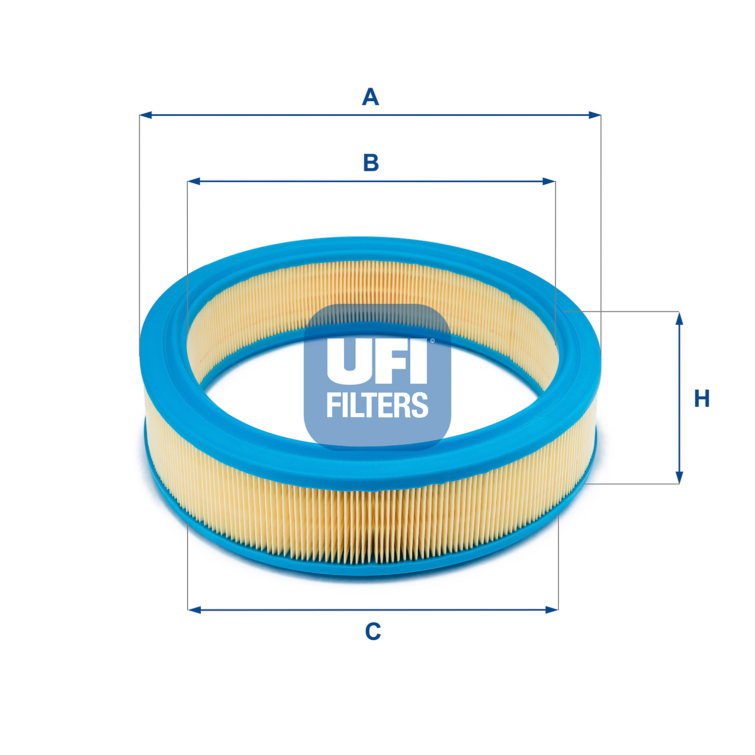 Filtro aria - 30.118.01 UFI