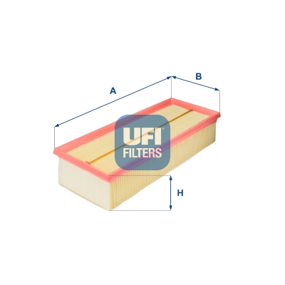 Air Filter - 30.187.00 UFI