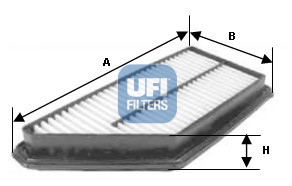 Air Filter - 30.591.00 UFI