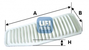 Air Filter - 30.338.00 UFI