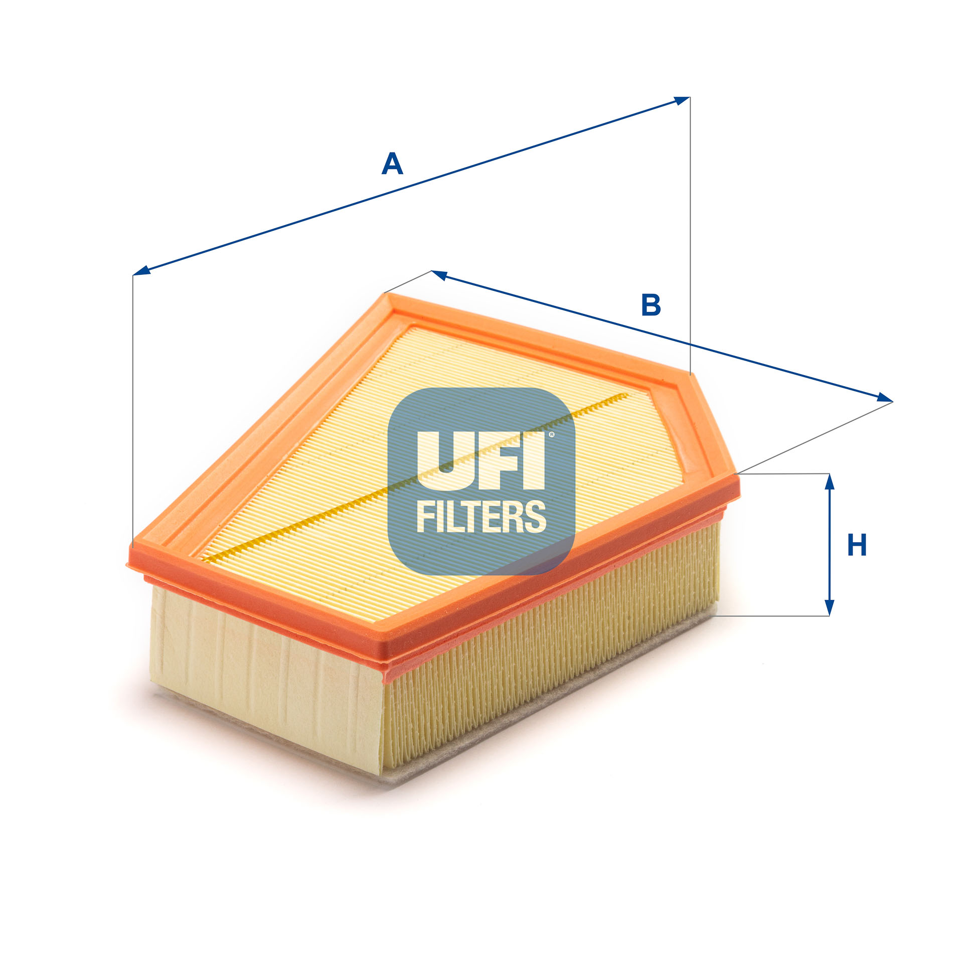 Filtro aria - 30.349.00 UFI