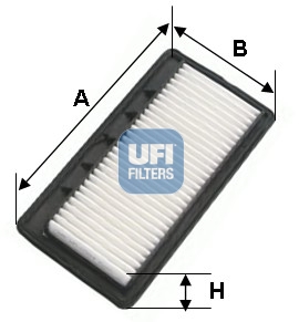 Air Filter - 30.538.00 UFI