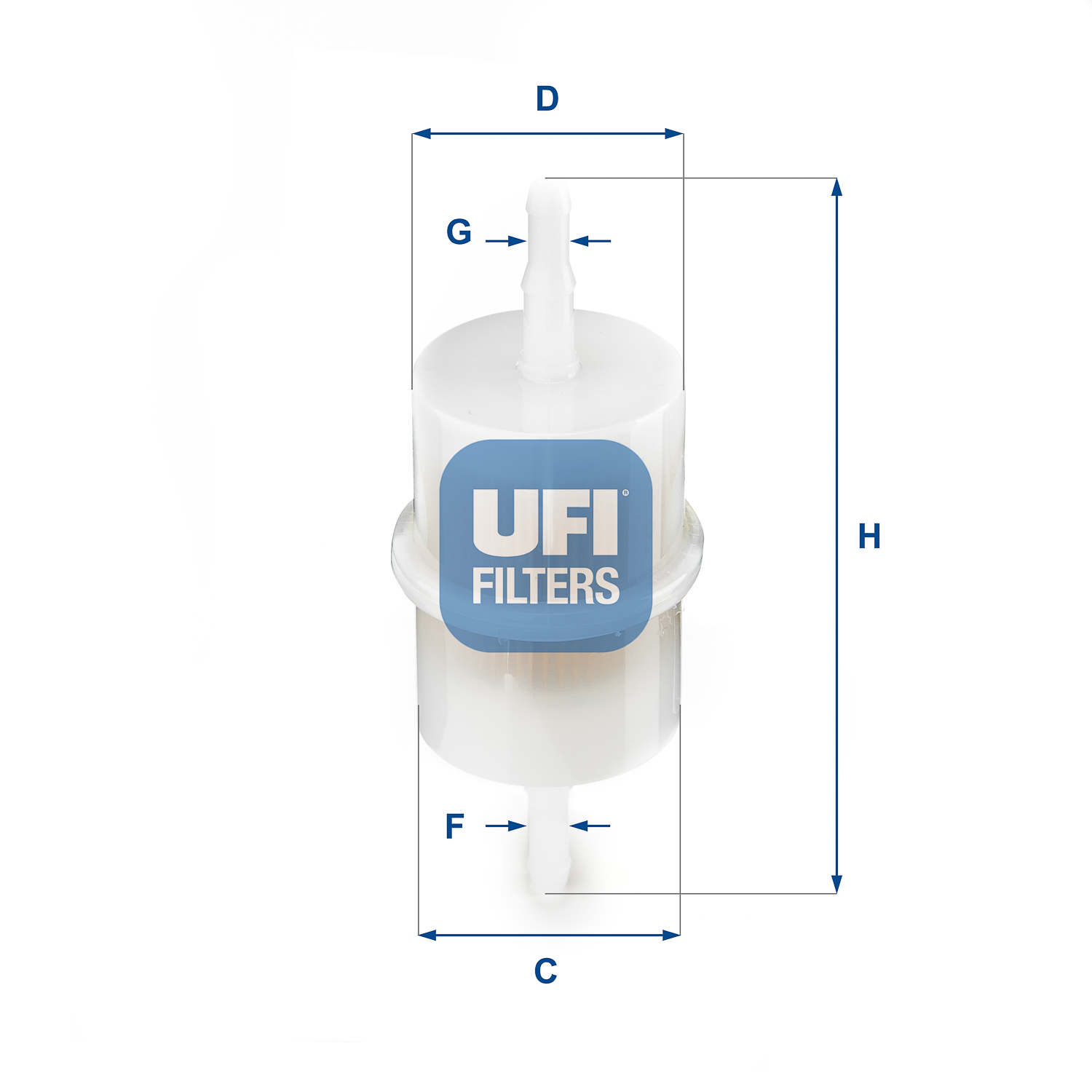 Filtro carburante - 31.001.00 UFI
