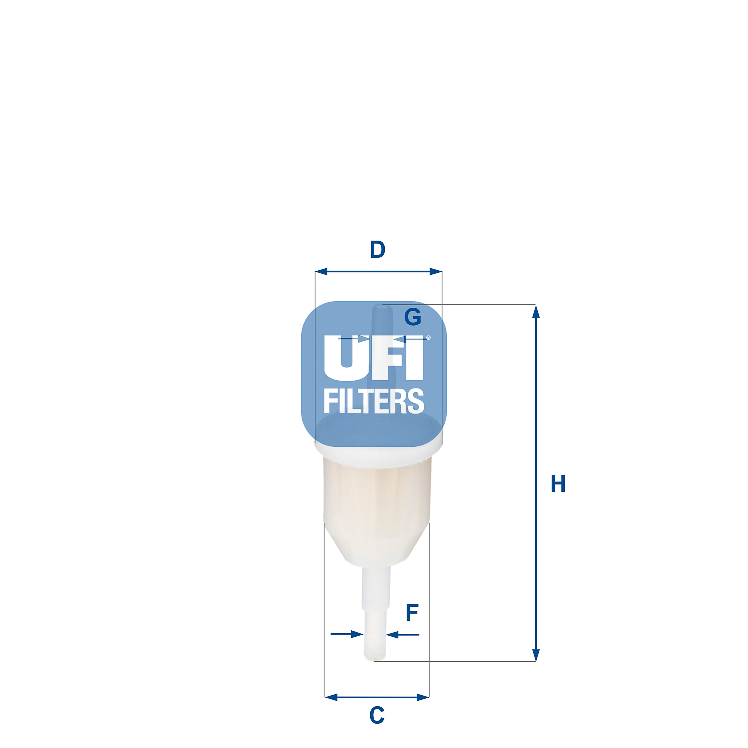 Filtro carburante - 31.009.00 UFI