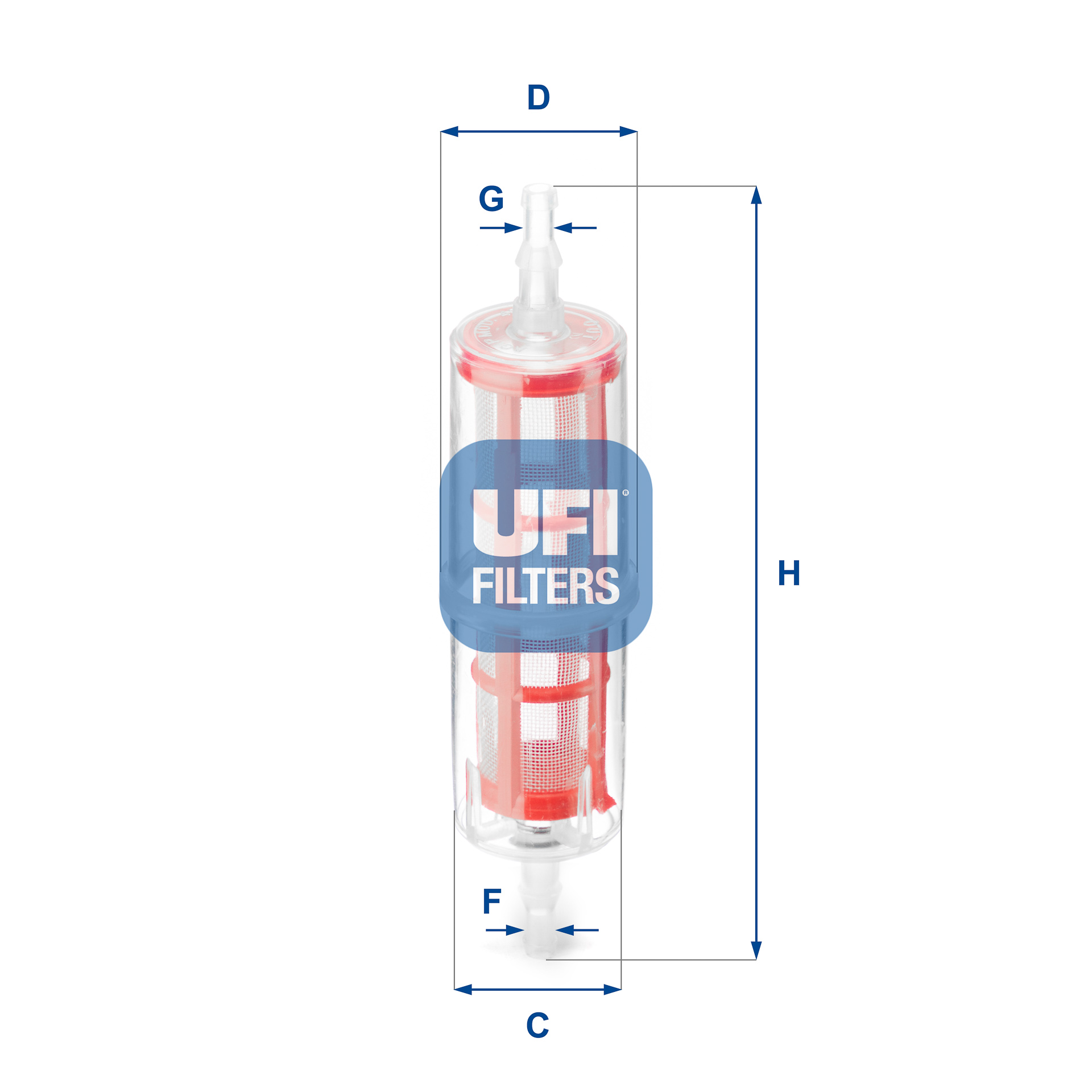 Filtro carburante - 31.015.00 UFI