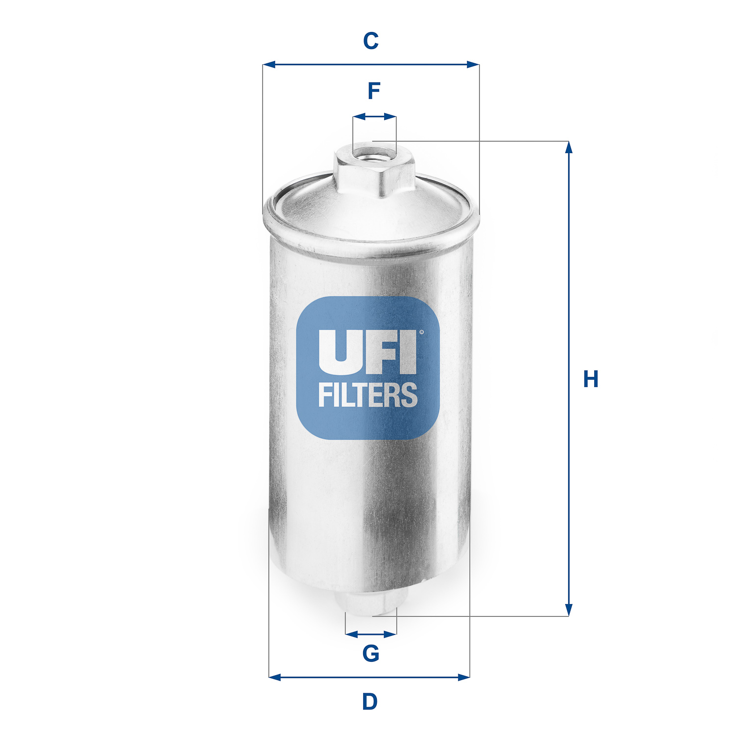 Filtro carburante - 31.504.00 UFI