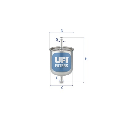 Fuel filter - 31.529.00 UFI