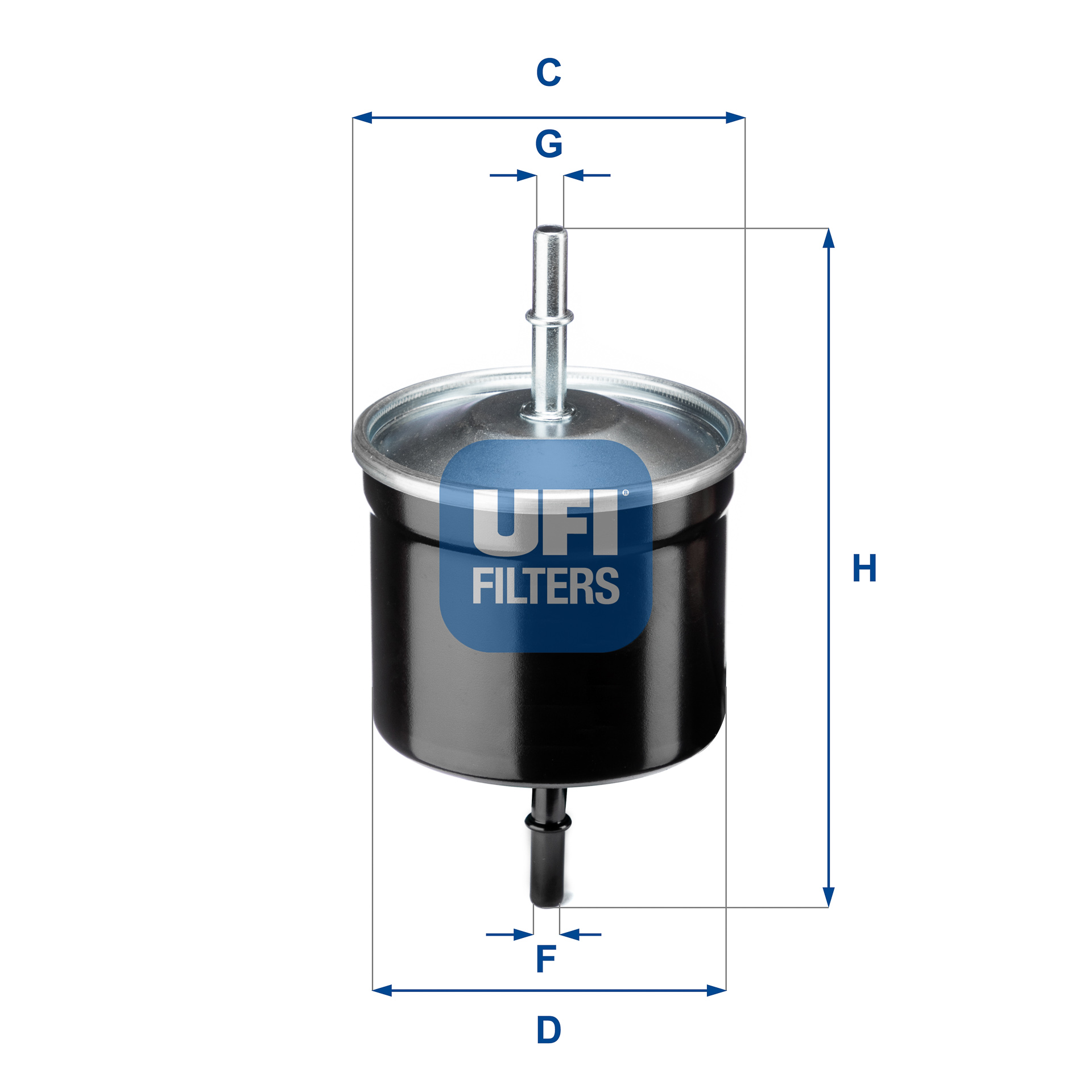 Filtro carburante - 31.811.00 UFI