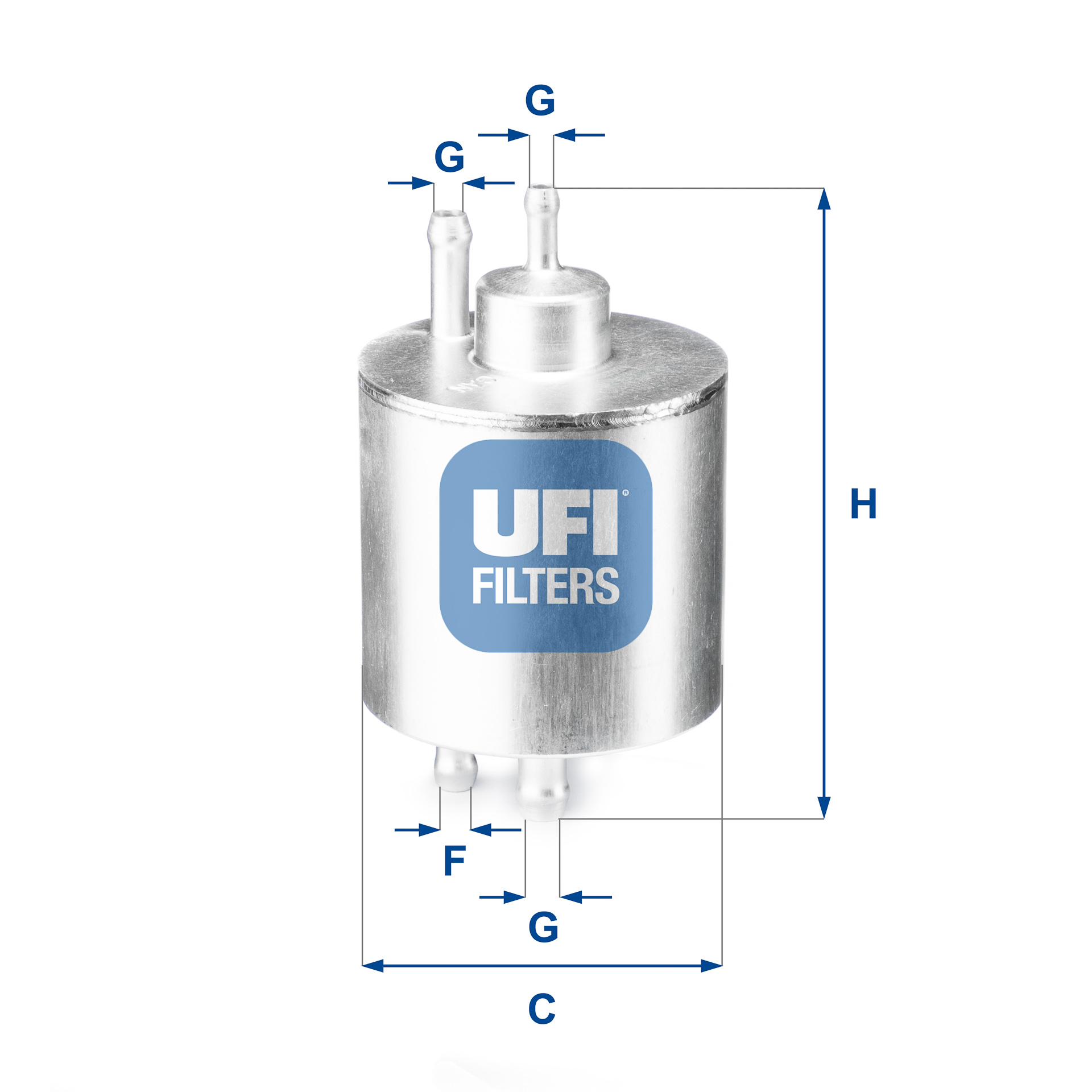 Filtro carburante - 31.834.00 UFI