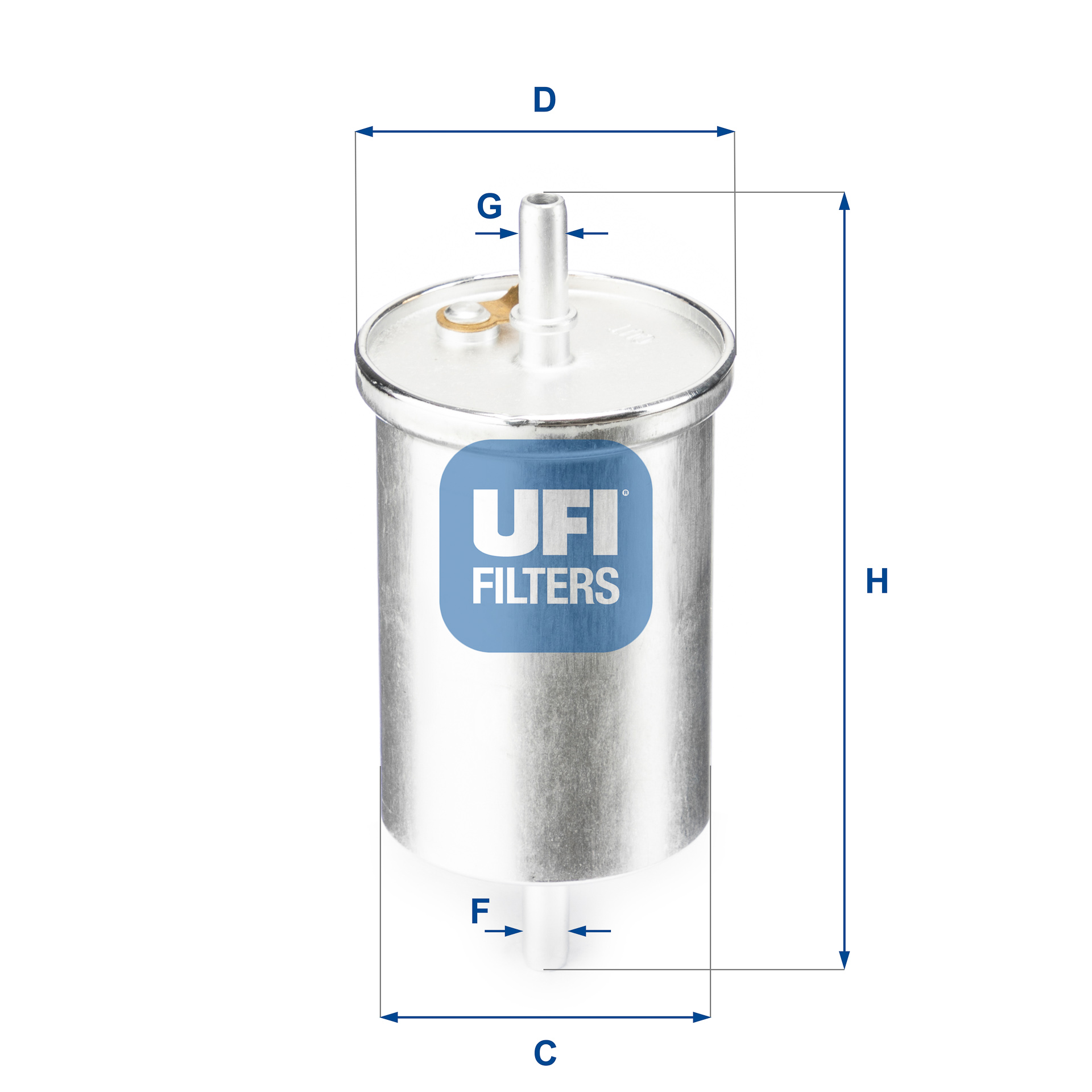 Filtro carburante - 31.835.00 UFI