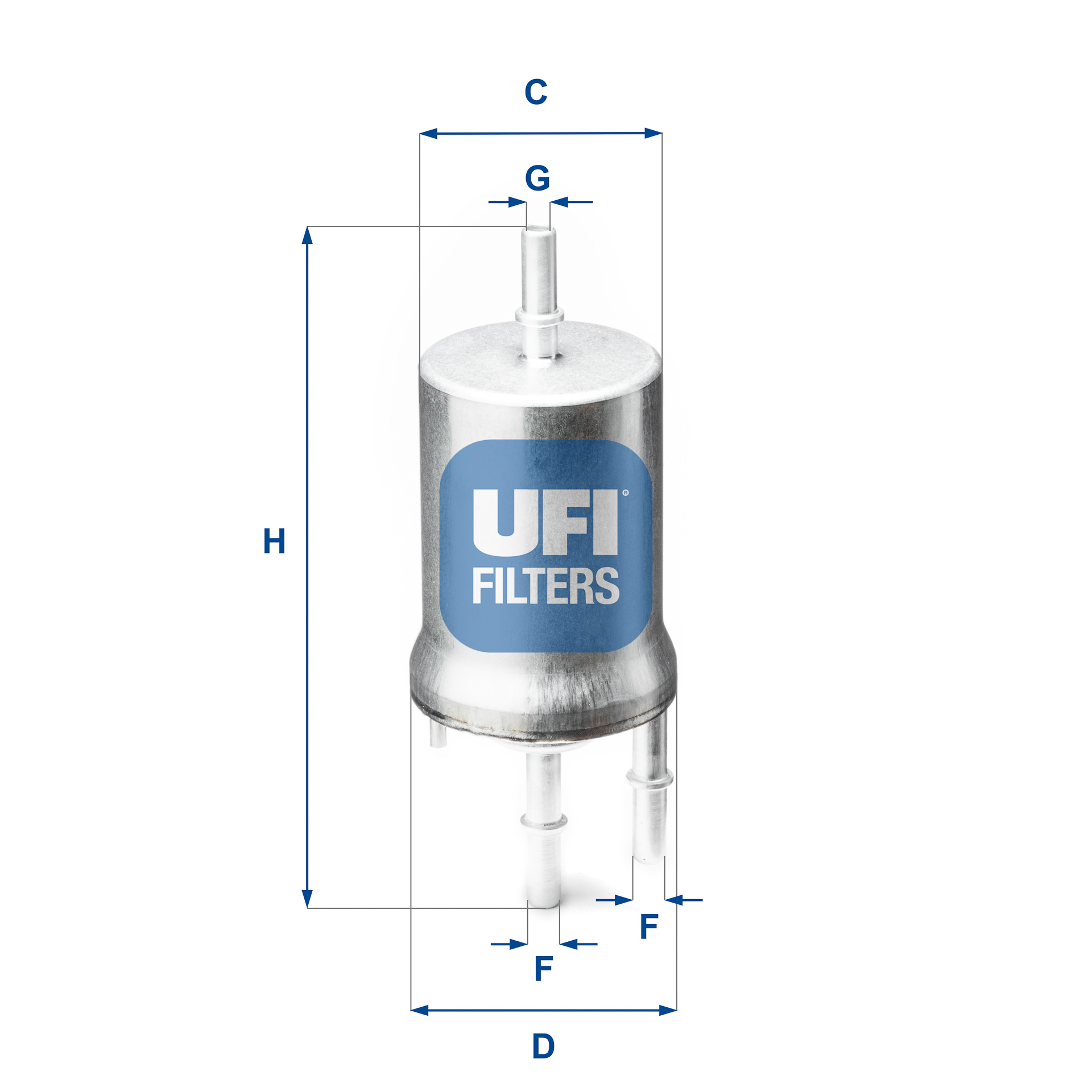 Fuel filter - 31.845.00 UFI