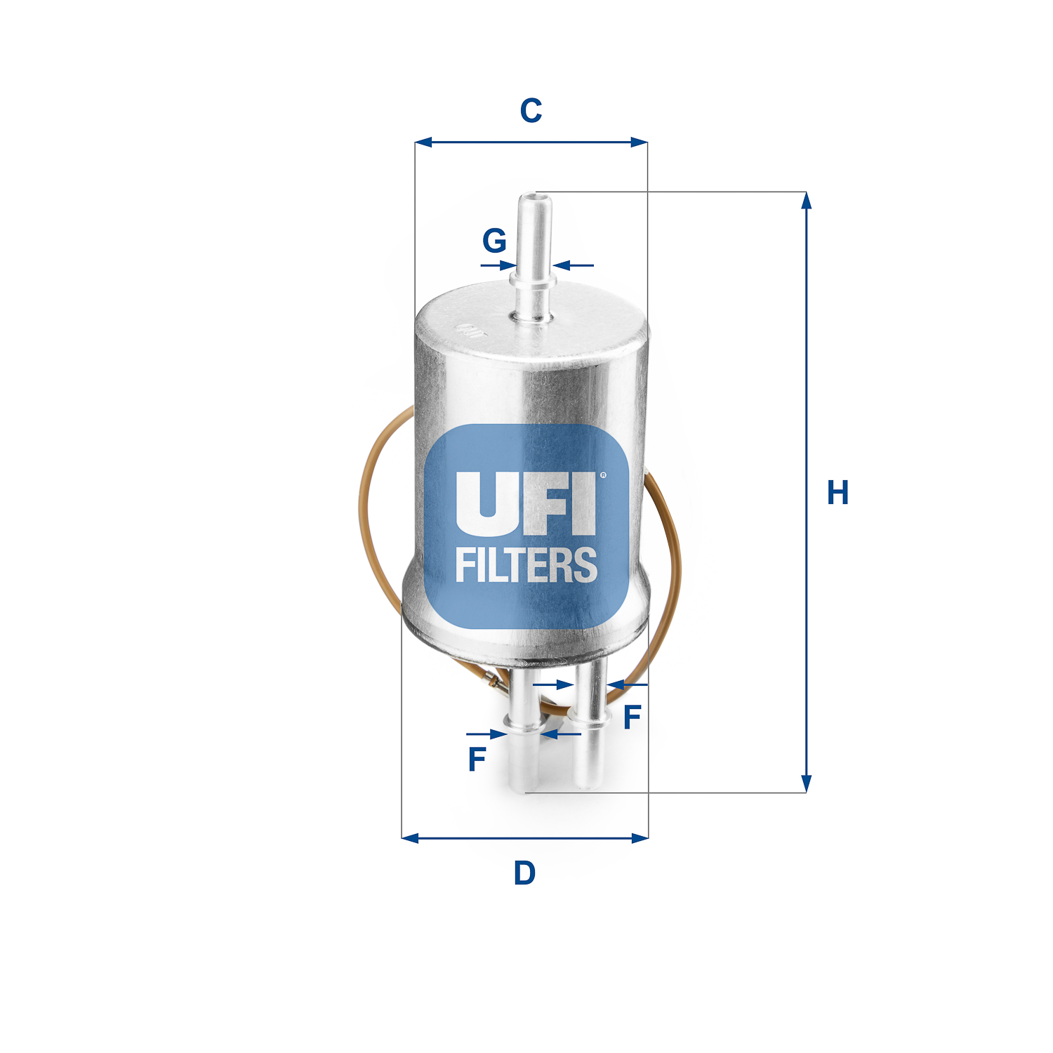 Kraftstofffilter - 31.853.00 UFI