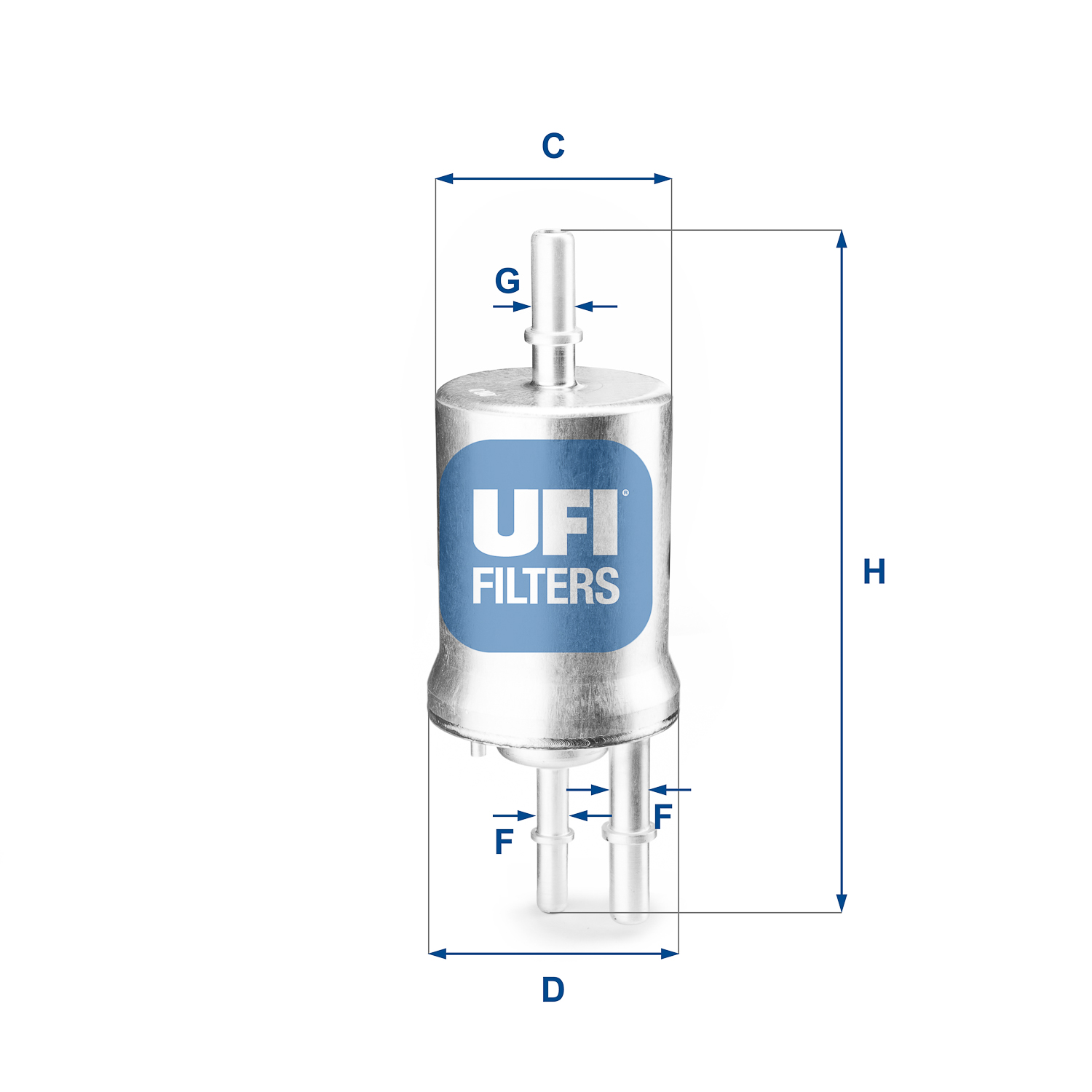 Filtro carburante - 31.855.00 UFI