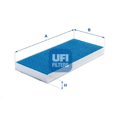 Filtro, Aria abitacolo - 34.106.00 UFI