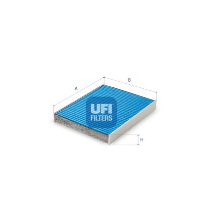Filtro, Aria abitacolo - 34.115.00 UFI