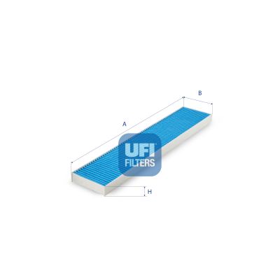 Filter, interior air - 34.118.00 UFI