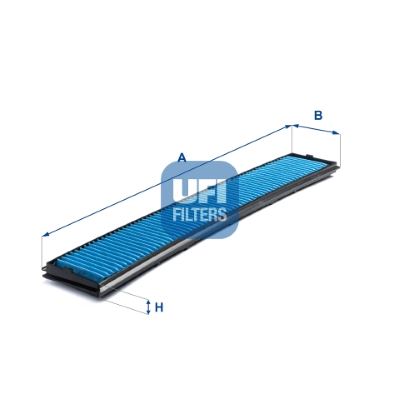 Filter, interior air - 34.121.00 UFI