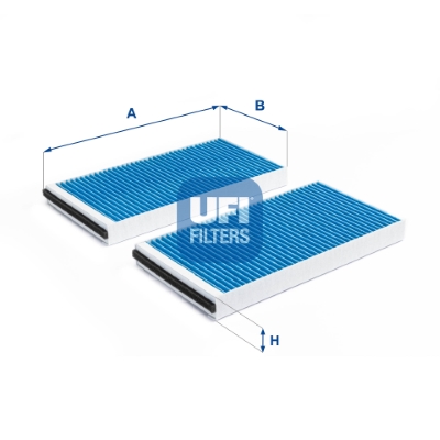 Filter, interior air - 34.397.00 UFI