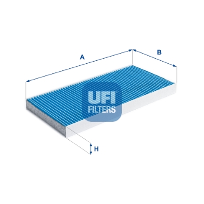 Filter, interior air - 34.128.00 UFI