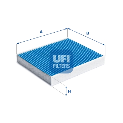 Filter, interior air - 34.136.00 UFI