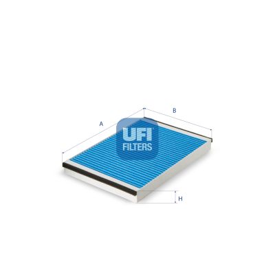 Filter, interior air - 34.143.00 UFI