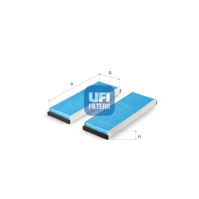 Filtro, Aria abitacolo - 34.153.00 UFI