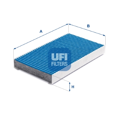 Filter, interior air - 34.155.00 UFI