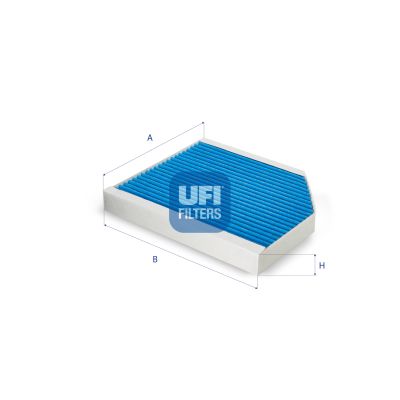 Filtro, Aria abitacolo - 34.168.00 UFI
