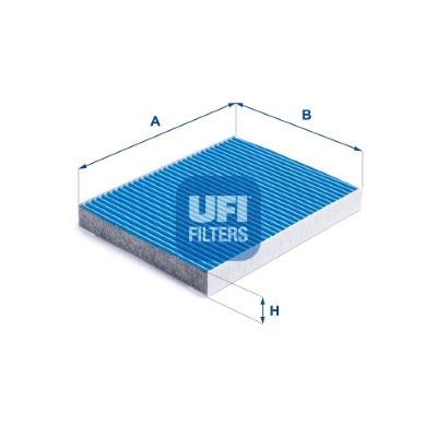 Filter, interior air - 34.171.00 UFI