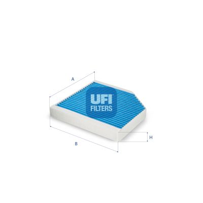 Filter, interior air - 34.222.00 UFI