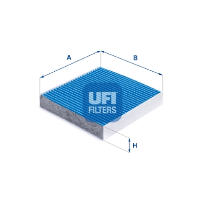Filtro, Aria abitacolo - 34.227.00 UFI