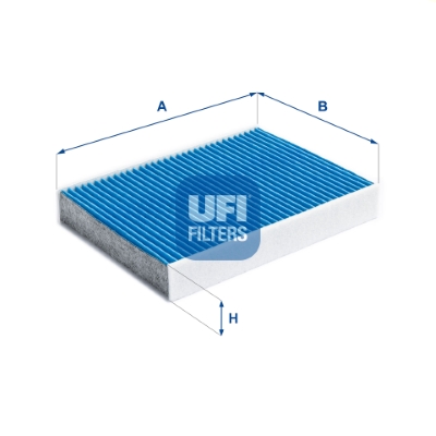 Filter, interior air - 34.234.00 UFI
