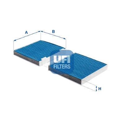 Filter, interior air - 34.241.00 UFI
