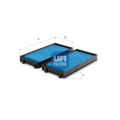 Filter, interior air - 34.243.00 UFI