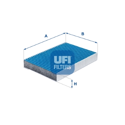 Filter, interior air - 34.245.00 UFI