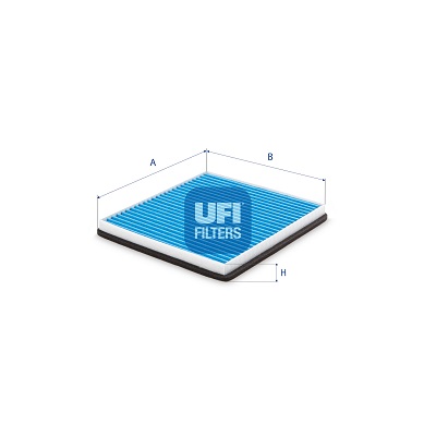Filter, interior air - 34.253.00 UFI