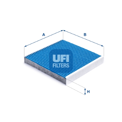 Filter, interior air - 34.284.00 UFI