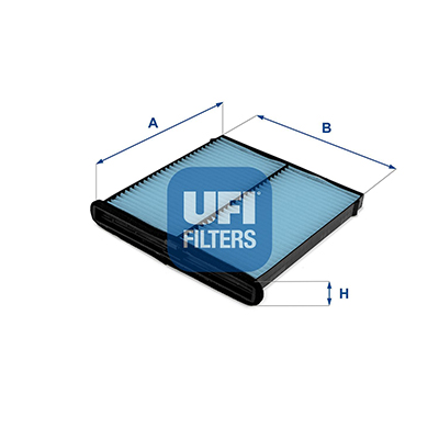 Filter, Innenraumluft - 34.409.00 UFI