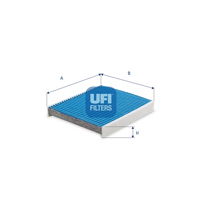 Filter, interior air - 34.429.00 UFI