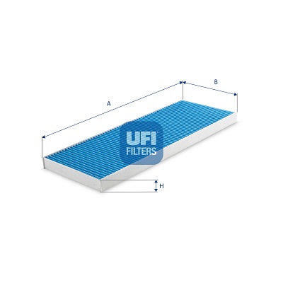 Filter, interior air - 34.453.00 UFI