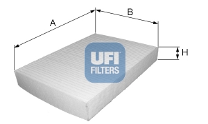Filtro, Aria abitacolo - 53.084.00 UFI