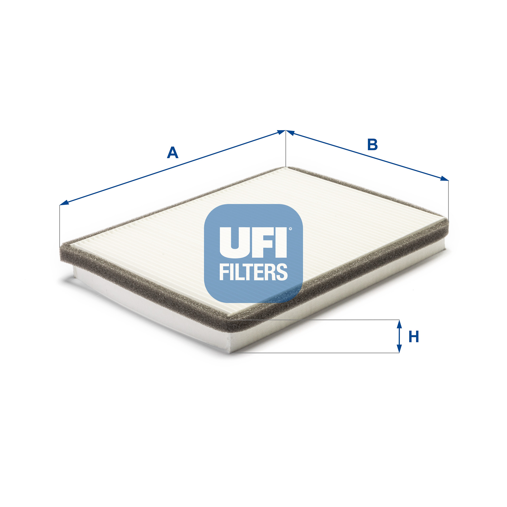 Filter, interior air - 53.004.00 UFI