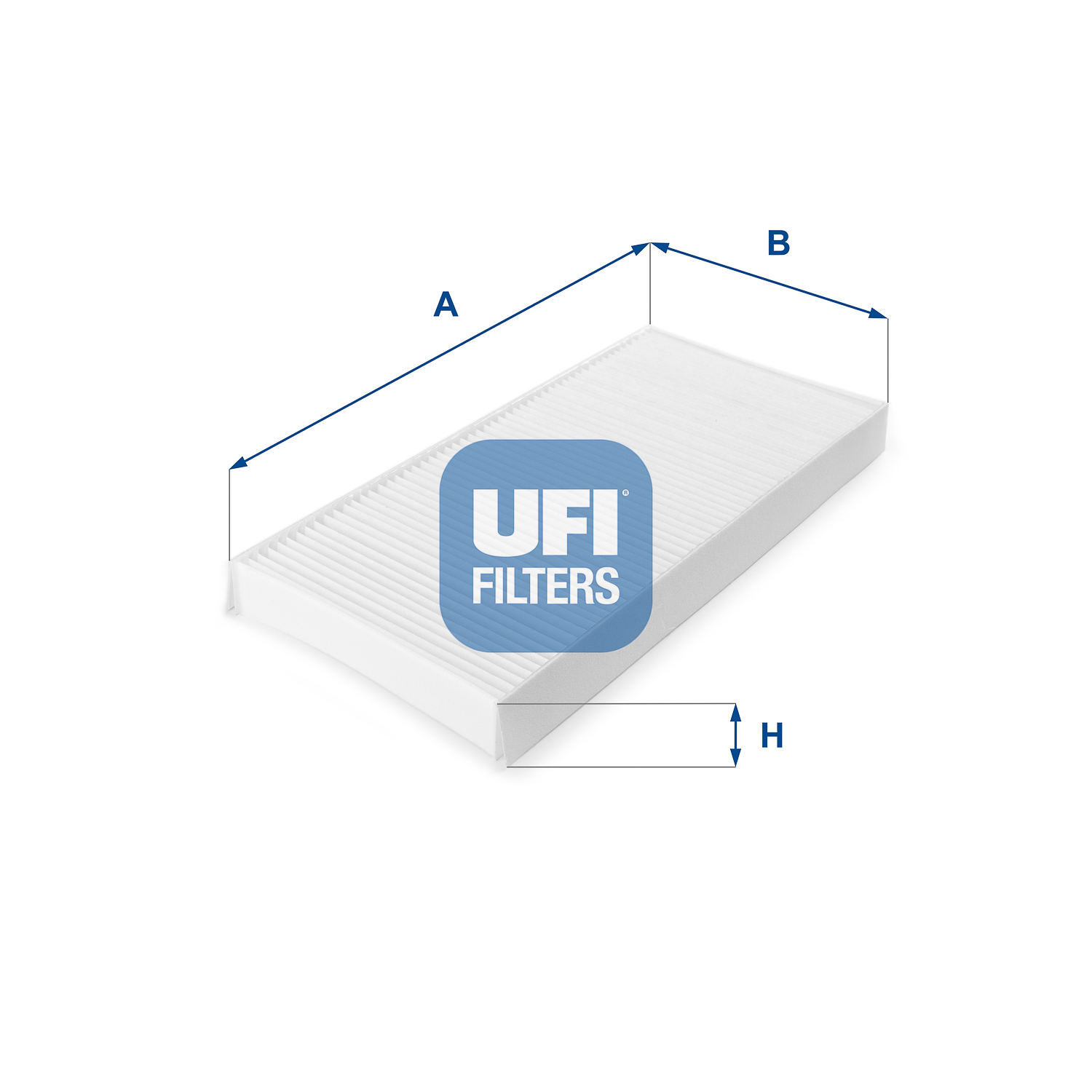 Фильтр, воздух во внутренном пространстве - 53.034.00 UFI