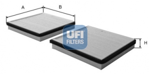 Filter, interior air - 53.037.00 UFI