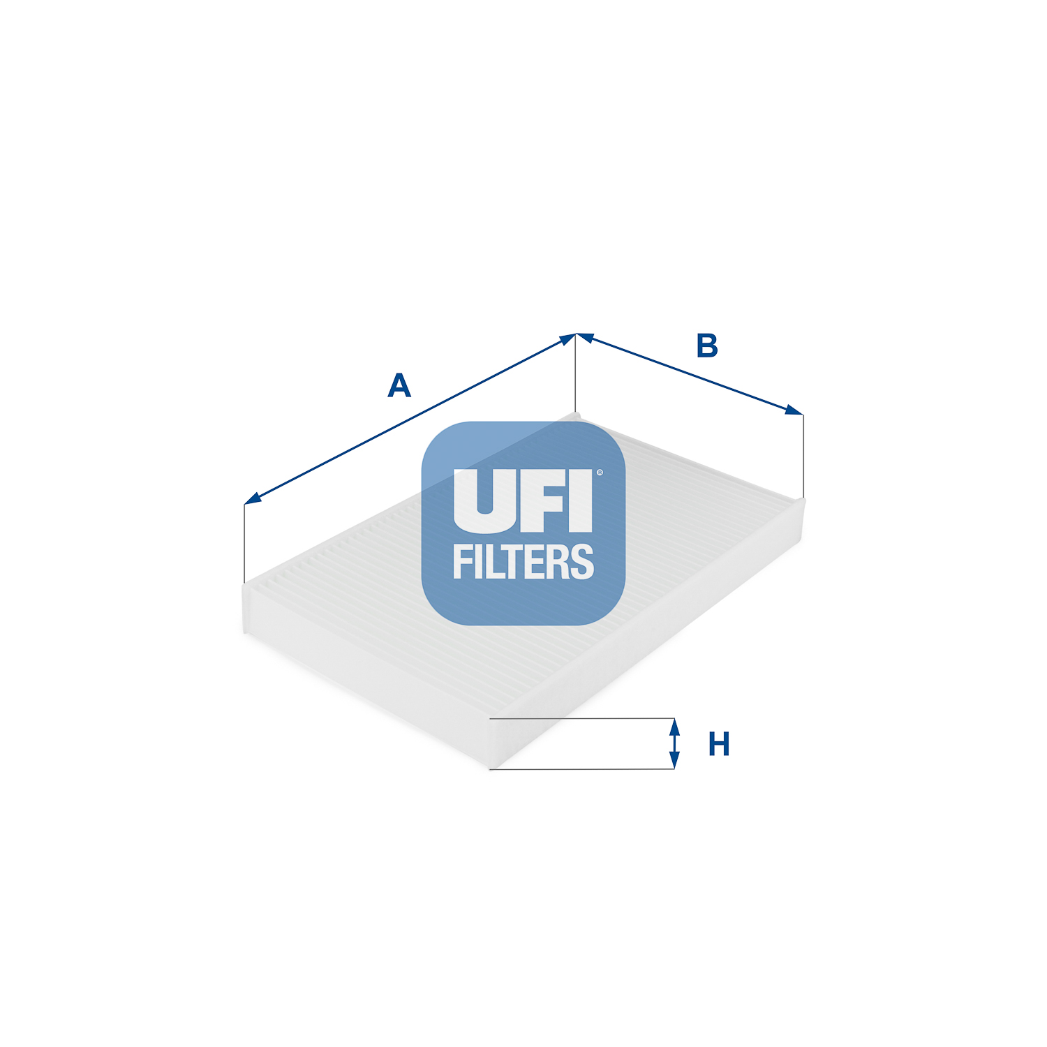 Filtro, Aria abitacolo - 53.038.00 UFI