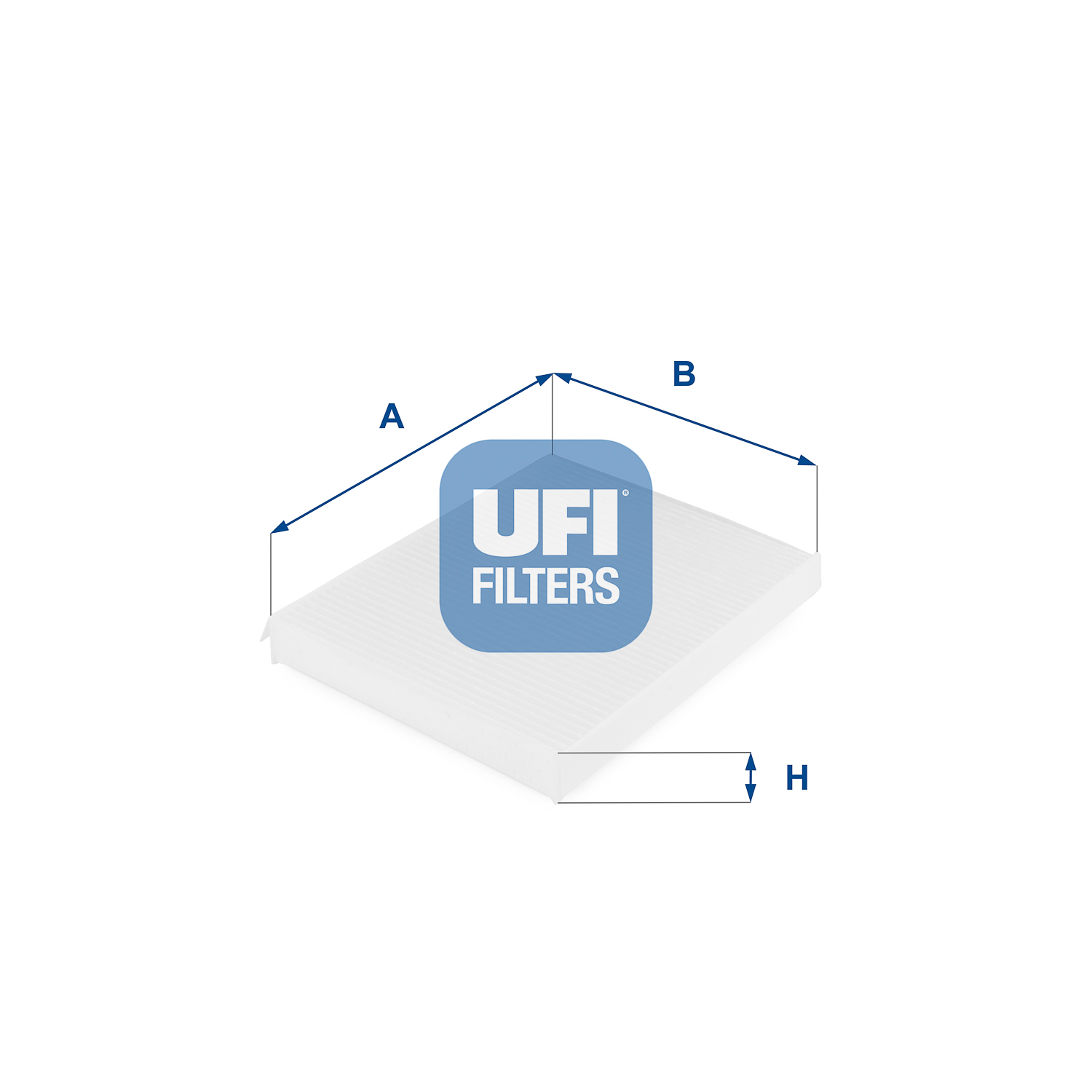 Filter, interior air - 53.043.00 UFI