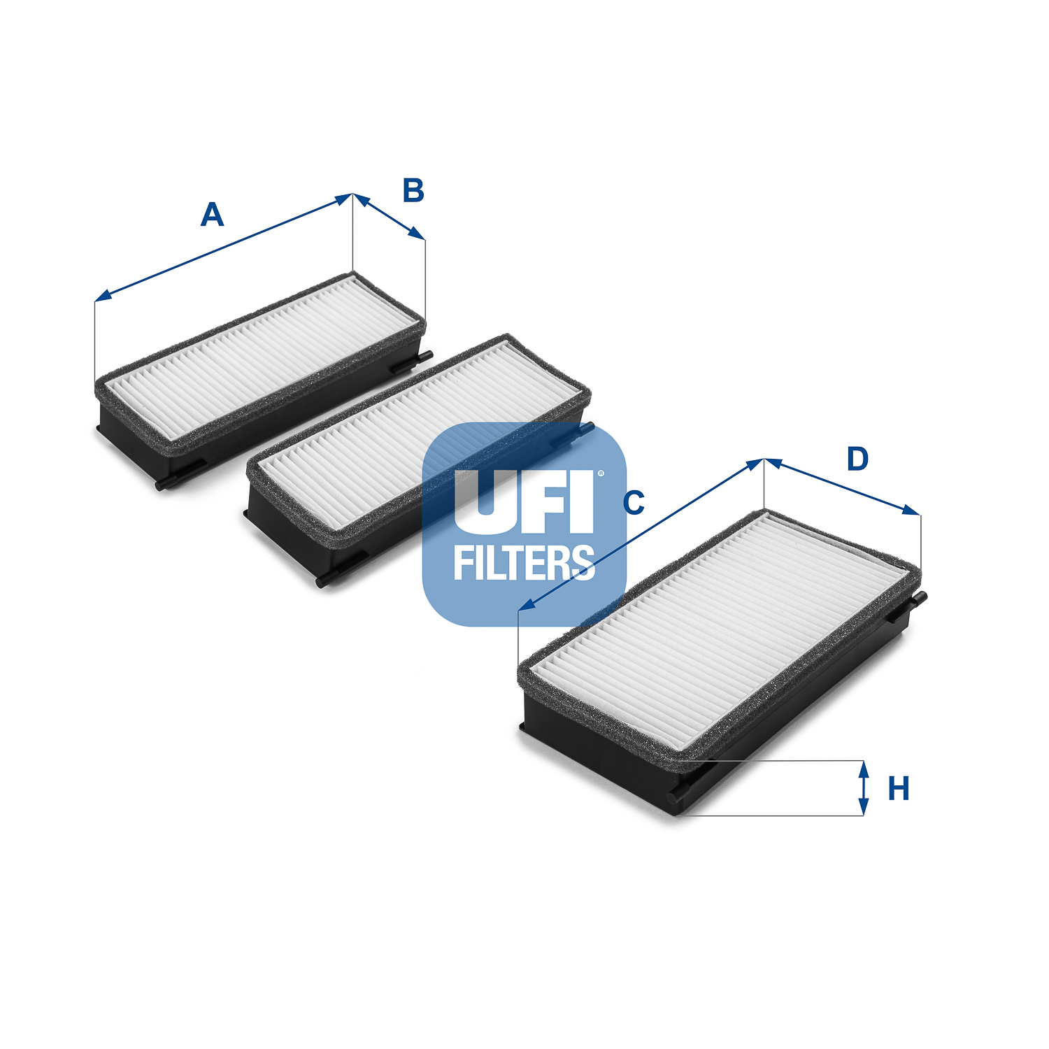 Filter, interior air - 53.070.00 UFI
